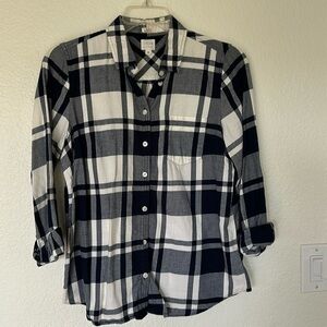 J.Crew medium flannel boy fit
